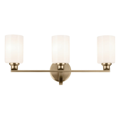 Kichler 55226CPZ Three Light Bath, Champagne Bronze (2)