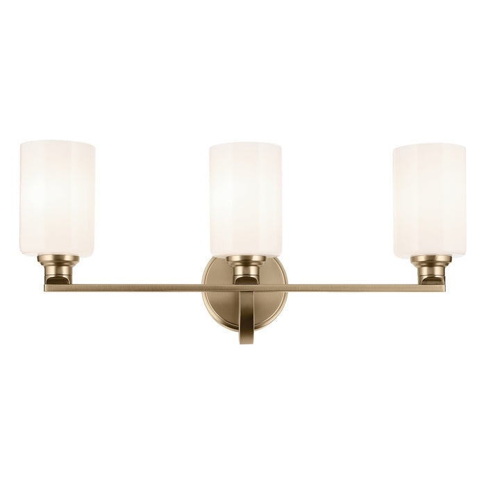 Kichler 55226CPZ Three Light Bath, Champagne Bronze (2)