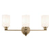 Kichler 55226CPZ Three Light Bath, Champagne Bronze (2)