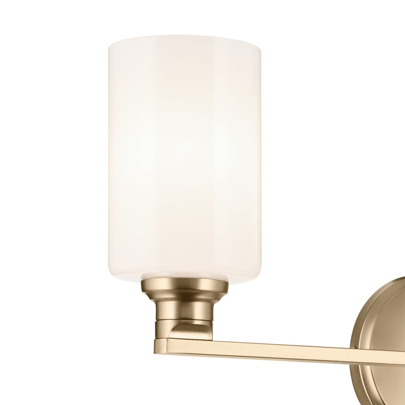Kichler 55226CPZ Three Light Bath, Champagne Bronze (4)