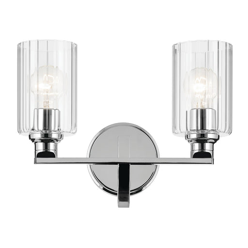 Kichler 55225CHFLU Two Light Bath, Chrome (2)