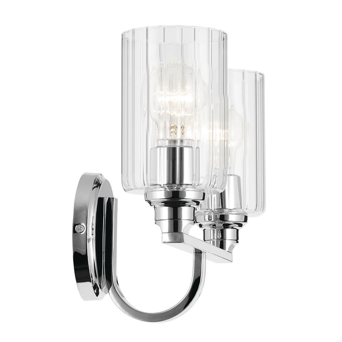 Kichler 55225CHFLU Two Light Bath, Chrome (3)