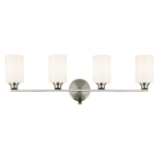 Kichler 55227NI Four Light Bath, Brushed Nickel (2)