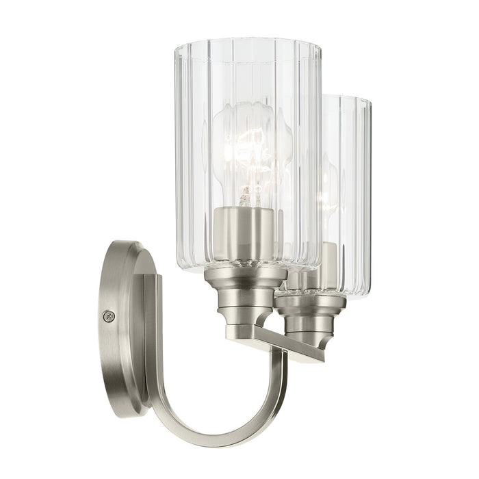 Kichler 55225NIFLU Two Light Bath, Brushed Nickel (3)