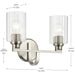 Kichler 55225NIFLU Two Light Bath, Brushed Nickel (4)