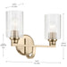 Kichler 55225CPZFLU Two Light Bath, Champagne Bronze (4)