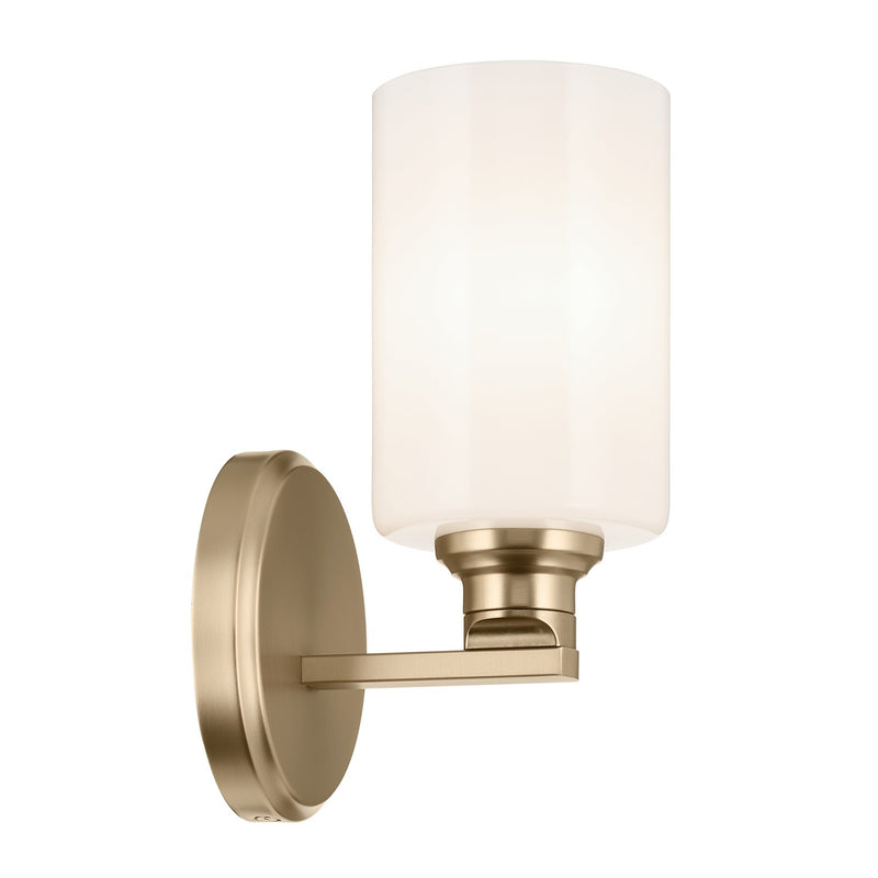 Kichler 55224CPZ One Light Wall Sconce, Champagne Bronze (3)