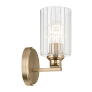 Kichler 55224CPZFLU One Light Wall Sconce, Champagne Bronze (3)