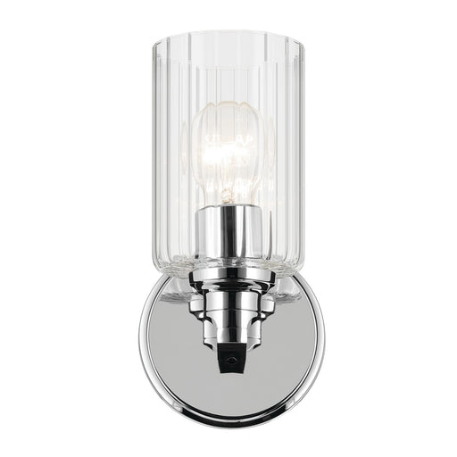 Kichler 55224CHFLU One Light Wall Sconce, Chrome (2)