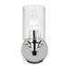 Kichler 55224CHFLU One Light Wall Sconce, Chrome (2)