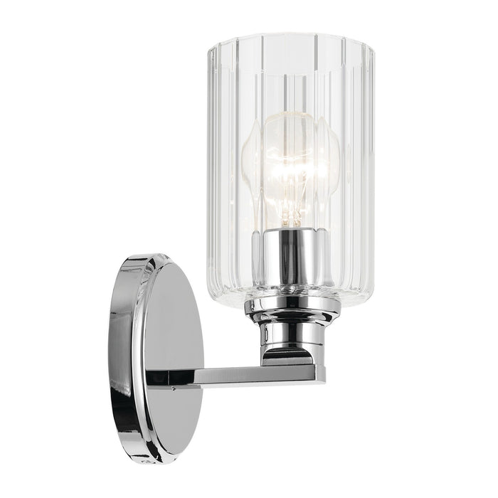 Kichler 55224CHFLU One Light Wall Sconce, Chrome (3)