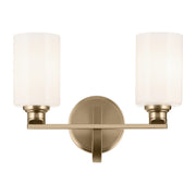 Kichler 55225CPZ Two Light Bath, Champagne Bronze (2)