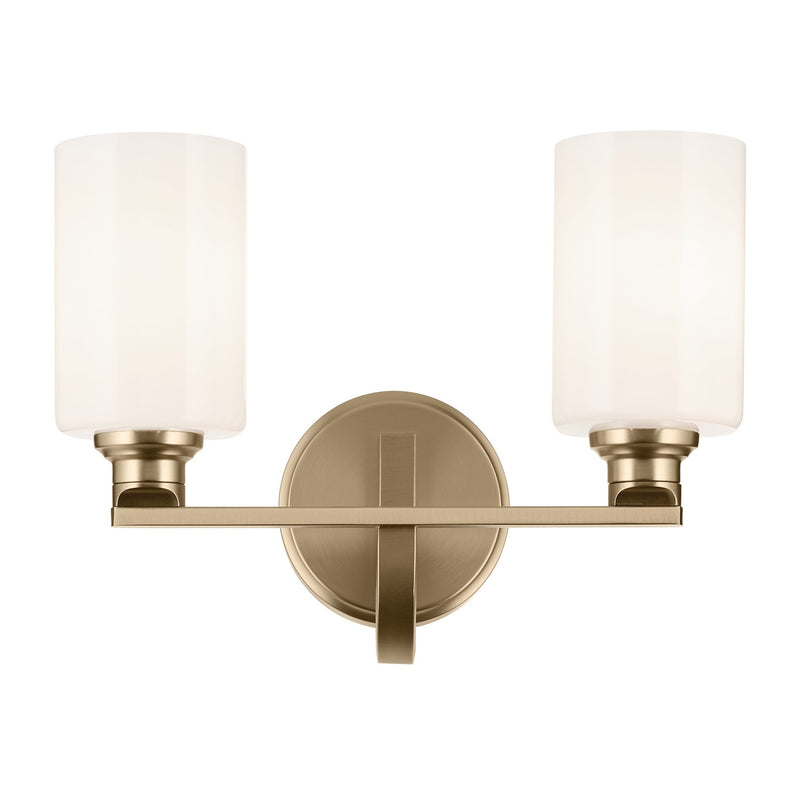 Kichler 55225CPZ Two Light Bath, Champagne Bronze (2)