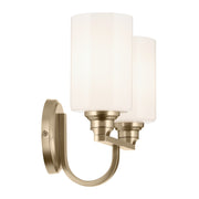 Kichler 55225CPZ Two Light Bath, Champagne Bronze (3)