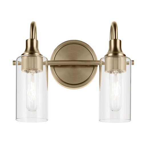 Kichler 55210CPZ Two Light Bath, Champagne Bronze (2)