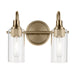 Kichler 55210CPZ Two Light Bath, Champagne Bronze (2)