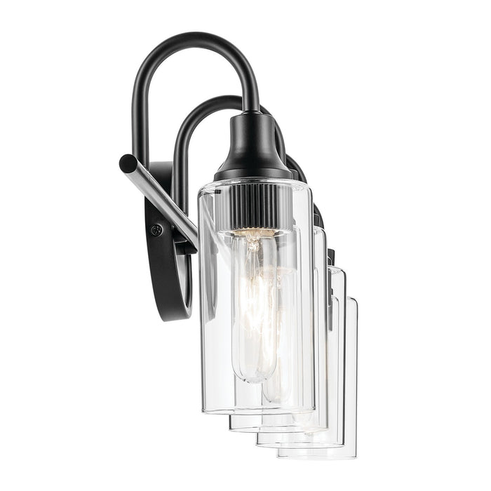 Kichler 55212BK Four Light Bath, Black (3)