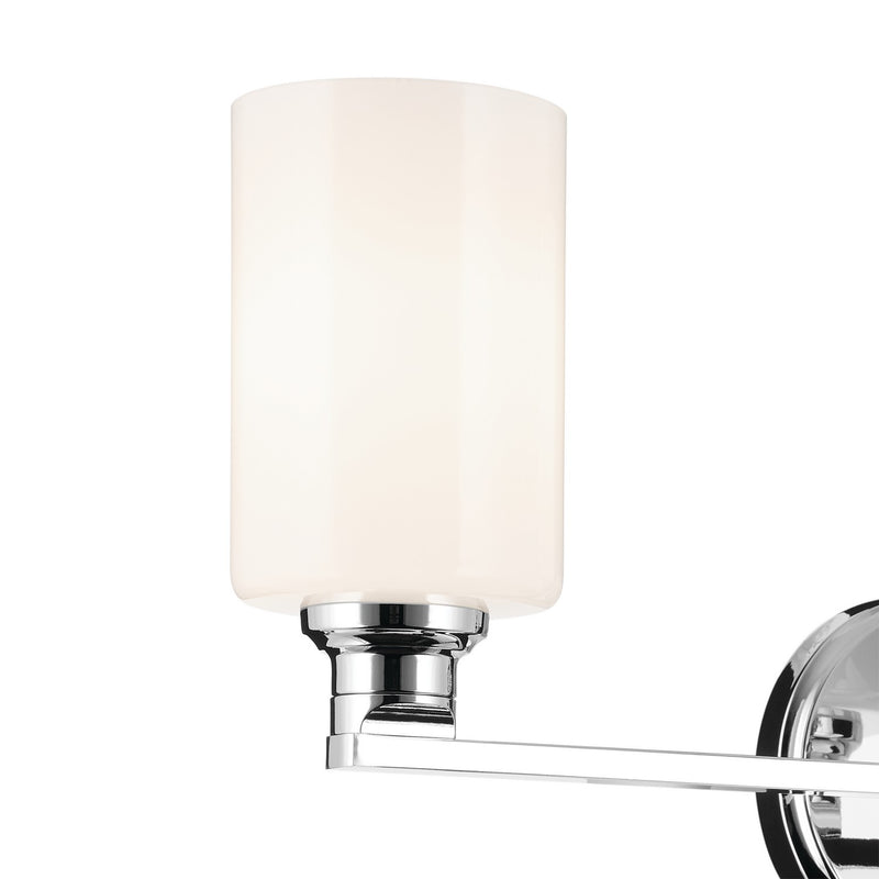 Kichler 55226CH Three Light Bath, Chrome (4)