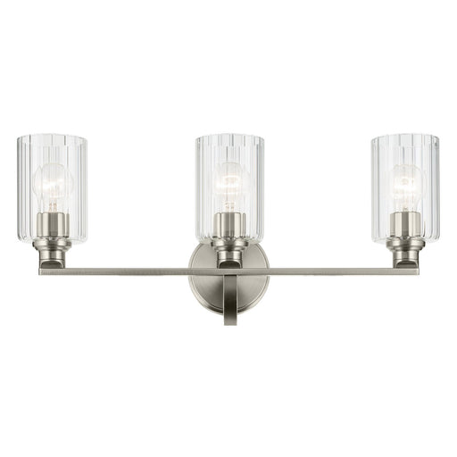 Kichler 55226NIFLU Three Light Bath, Brushed Nickel (2)