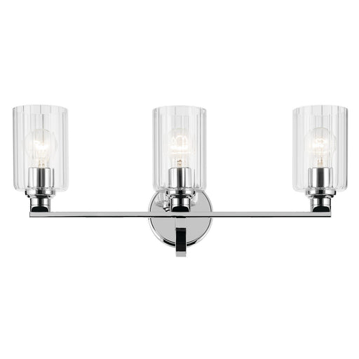Kichler 55226CHFLU Three Light Bath, Chrome (2)