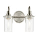 Kichler 55210NI Two Light Bath, Brushed Nickel (2)