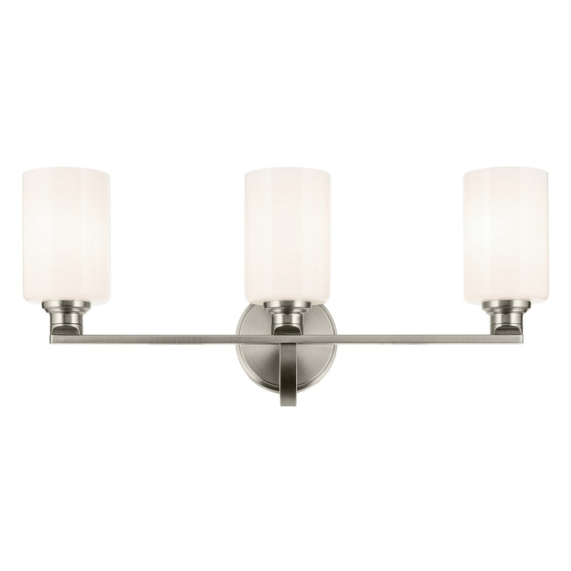 Kichler 55226NI Three Light Bath, Brushed Nickel (2)