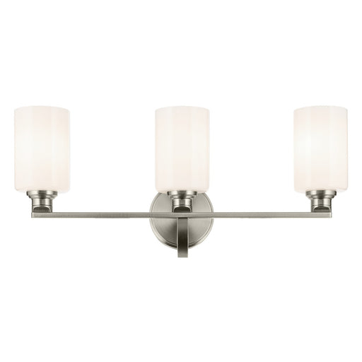Kichler 55226NI Three Light Bath, Brushed Nickel (2)