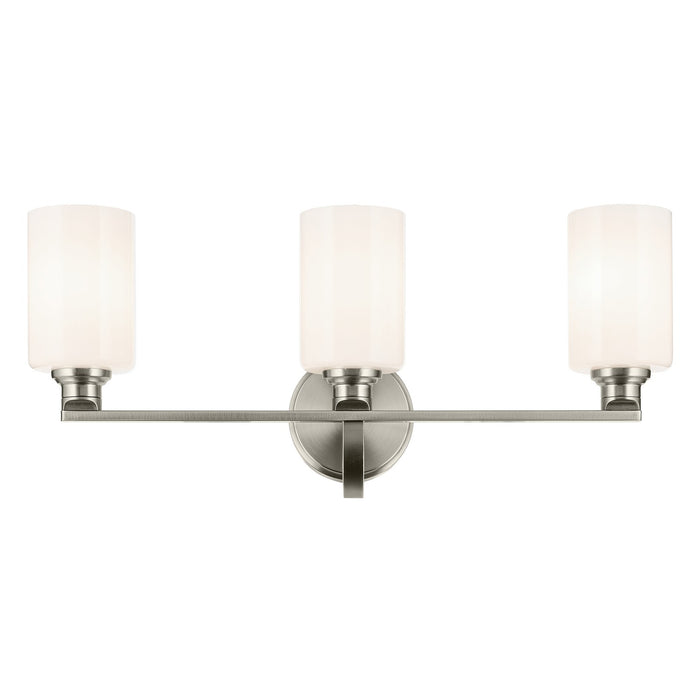 Kichler 55226NI Three Light Bath, Brushed Nickel (2)
