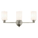 Kichler 55226NI Three Light Bath, Brushed Nickel (2)