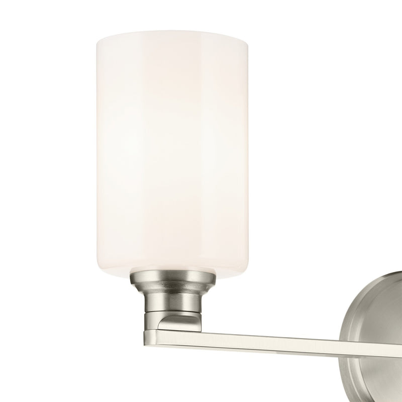 Kichler 55226NI Three Light Bath, Brushed Nickel (4)