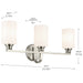 Kichler 55226NI Three Light Bath, Brushed Nickel (5)