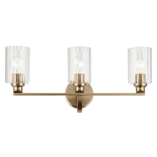 Kichler 55226CPZFLU Three Light Bath, Champagne Bronze (2)