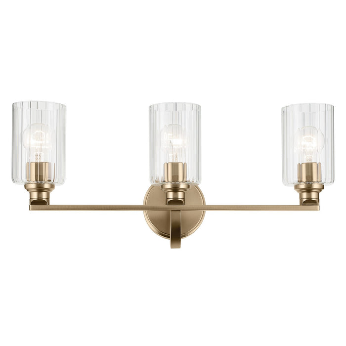 Kichler 55226CPZFLU Three Light Bath, Champagne Bronze (2)