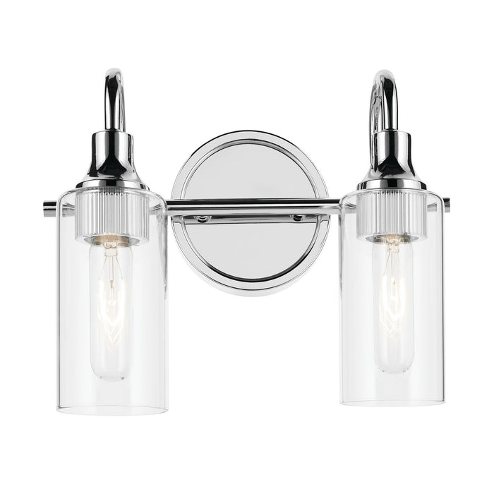 Kichler 55210CH Two Light Bath, Chrome (2)