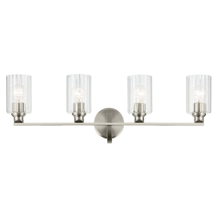 Kichler 55227NIFLU Four Light Bath, Brushed Nickel (2)