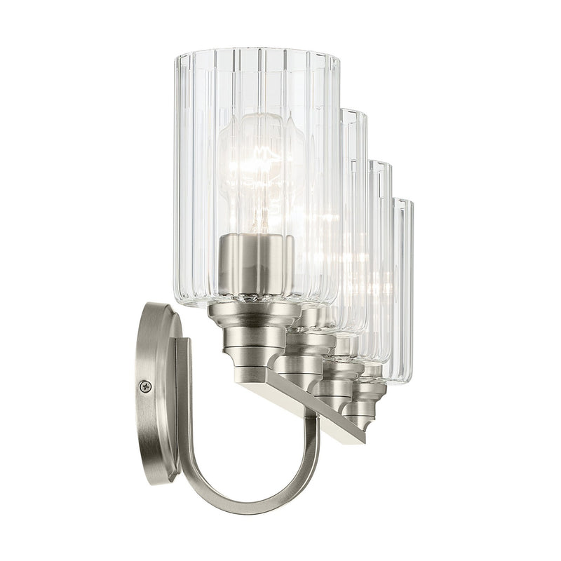 Kichler 55227NIFLU Four Light Bath, Brushed Nickel (3)