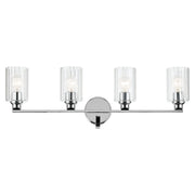 Kichler 55227CHFLU Four Light Bath, Chrome (2)