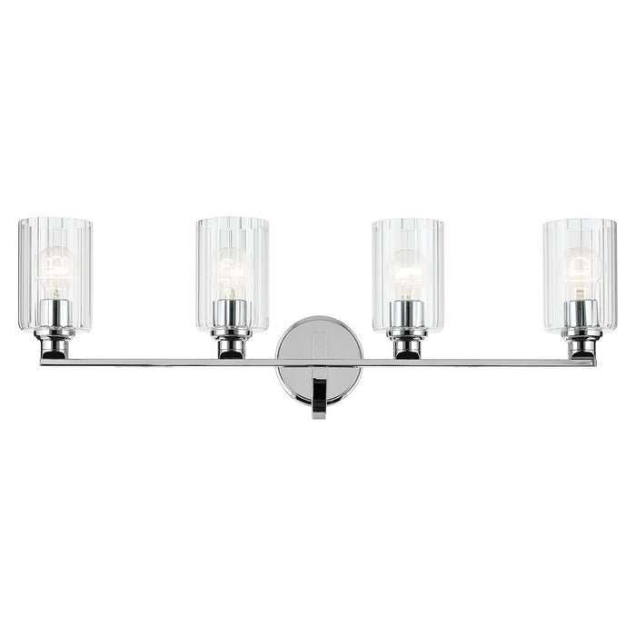 Kichler 55227CHFLU Four Light Bath, Chrome (2)