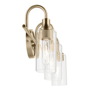 Kichler 55211CPZ Three Light Bath, Champagne Bronze (3)