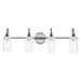 Kichler 55212CH Four Light Bath, Chrome (2)