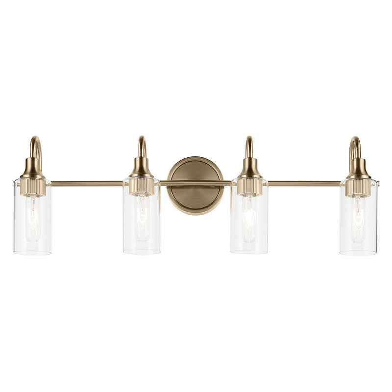 Kichler 55212CPZ Four Light Bath, Champagne Bronze (2)