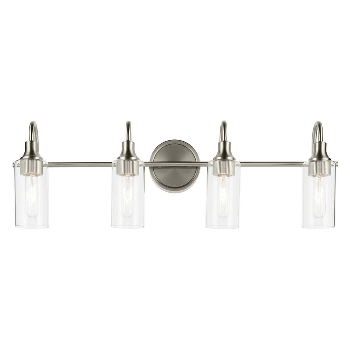 Kichler 55212NI Four Light Bath, Brushed Nickel (2)