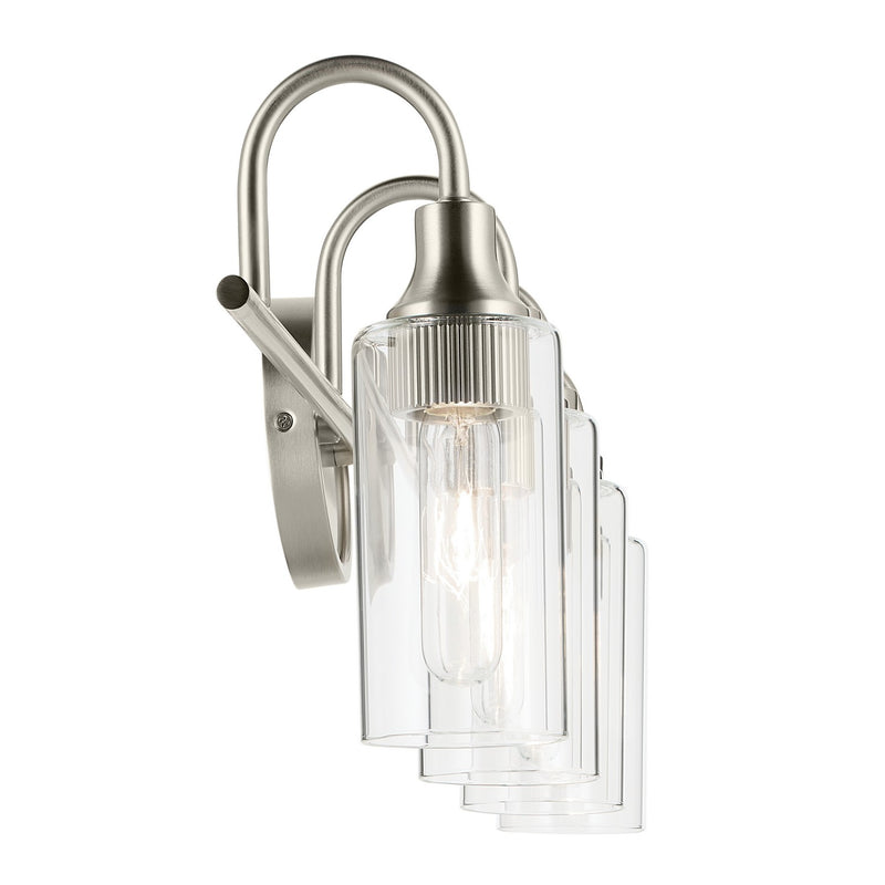 Kichler 55212NI Four Light Bath, Brushed Nickel (3)