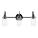 Kichler 55211BK Three Light Bath, Black (2)