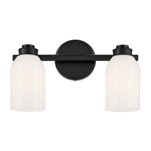 Kichler 55201BK Two Light Bath, Black (2)