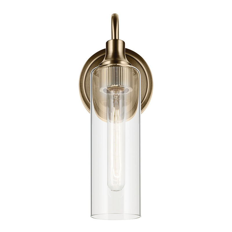 Kichler 55209CPZ One Light Wall Sconce, Champagne Bronze (2)