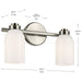 Kichler 55201NI Two Light Bath, Brushed Nickel (4)