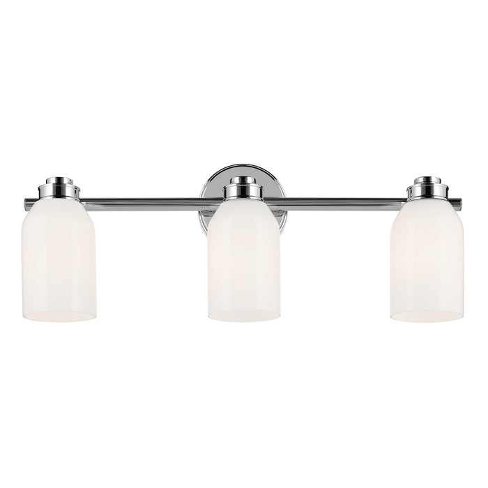 Kichler 55202CH Three Light Bath, Chrome (2)