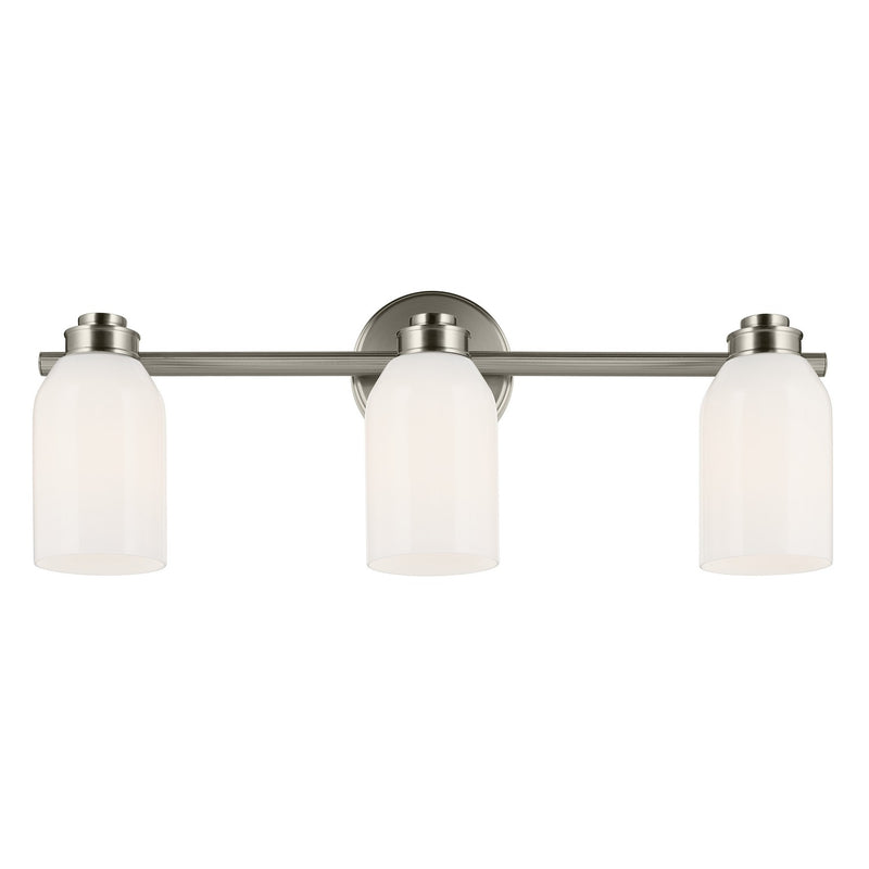 Kichler 55202NI Three Light Bath, Brushed Nickel (2)