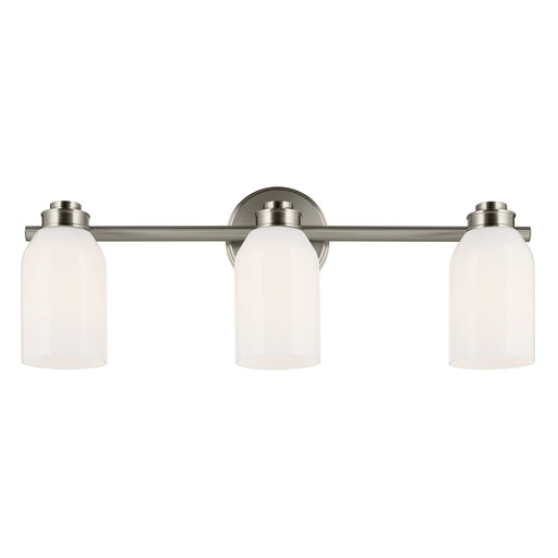 Kichler 55202NI Three Light Bath, Brushed Nickel (2)